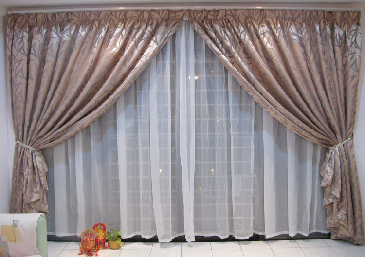Interior Luxury Golden French Pleat Curtain Styles For Windows Combined With White Transpa Layer Design Ideas Splendid Collection Of Properties In Sri Lanka Lankaland Lk