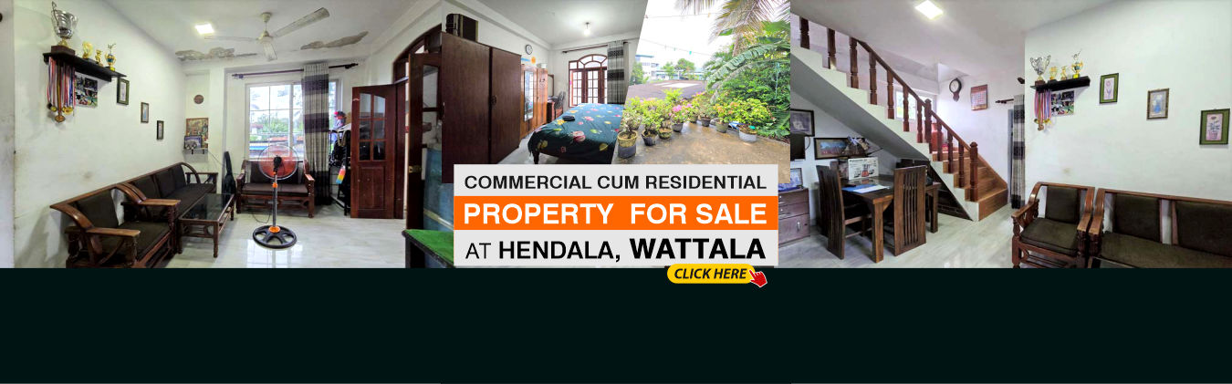 Commercial cum Residential Property for Sale at Hendala, Wattala.