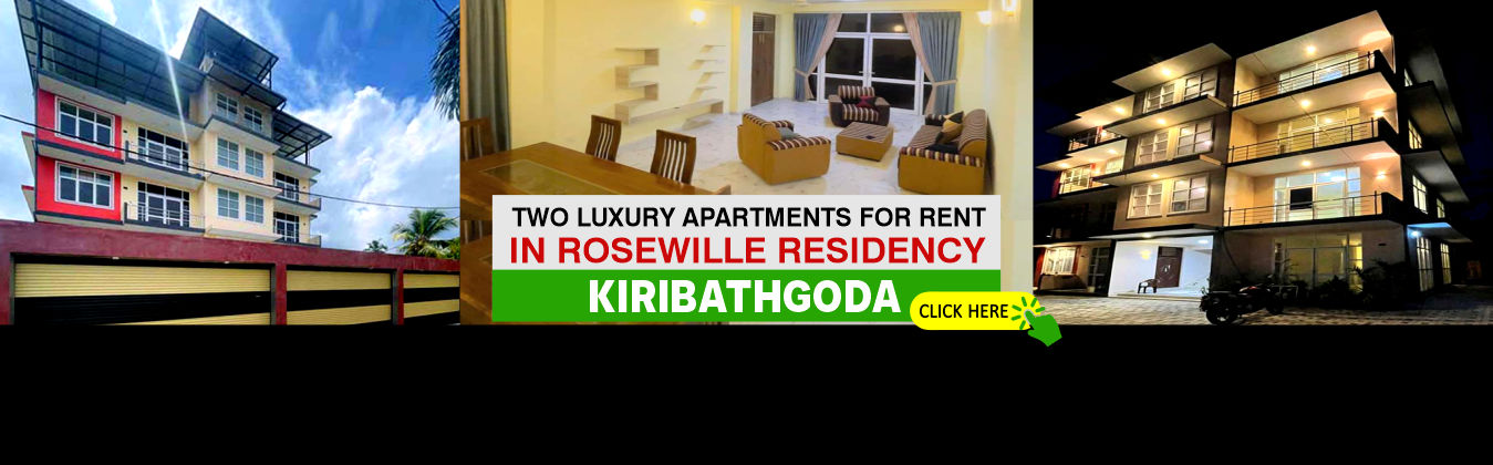 Apartments for Rent in Kiribathgoda.